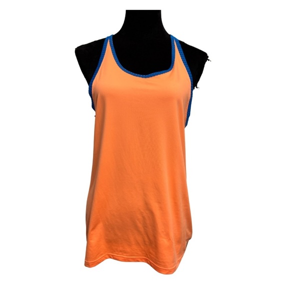 Adidas Twist Sun Tank Top Orange - Picture 2 of 11